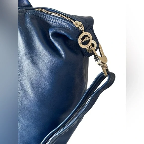 Longchamp Le Pliage Cuir Leather Shoulder Bag - Picture 4 of 13